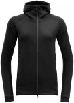 Devold Damen Nibba Merino Hoodie Jacke (Größe S, schwarz)
