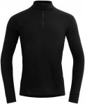 Devold Herren Duo Active Zip Longsleeve (Größe S, schwarz)
