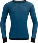 Devold Herren Wool Mesh Longsleeve (Größe XL, blau)