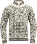 Devold Svalbard Wool Zip Neck Pullover (Größe XL, grau)