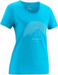 Edelrid Damen Highball V T-Shirt (Größe XL, tuerkis)