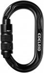 Edelrid Kiwi Triple Karabiner (Größe One Size, schwarz)