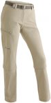 Maier Sports Damen Arolla Zip Hose (Größe XS, beige)