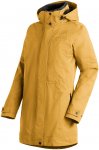 Maier Sports Damen Gerdi Mantel (Größe 3XL, gelb)