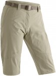 Maier Sports Damen Kluane Capri Hose (Größe L, beige)