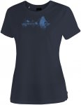 Maier Sports Damen Tilia Pique T-Shirt (Größe XS, blau)