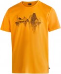 Maier Sports Herren Tilia Pique T-Shirt (Größe 4XL, orange)