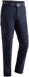 Maier Sports Herren Torid Slim Zip Hose (Größe XXL, blau)