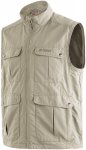 Maier Sports Herren Valdemar Weste (Größe XL, beige)