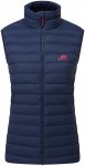 Mountain Equipment Damen Earthrise Weste (Größe XXL, blau)