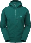 Mountain Equipment Damen Echo Hooded Jacke (Größe XS, blau)