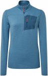 Mountain Equipment Damen Lumiko Zip Longsleeve (Größe XS, blau)