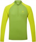 Mountain Equipment Herren Nava Zip Longsleeve (Größe XL, gruen)