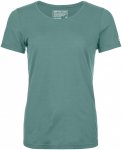 Ortovox Damen 120 Cool Tec Clean T-Shirt (Größe S, tuerkis)