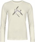 Ortovox Damen 185 Merino Mtn Cutout Longsleeve (Größe XL, beige)