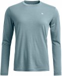 Ortovox Damen 185 Rock'N'Wool Longsleeve (Größe S, tuerkis)