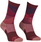 Ortovox Damen All Mountain Mid Socken (Größe 42 , rot)