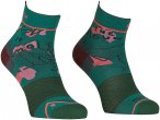 Ortovox Damen Alpine Light Quarter Socken (Größe 42 , gruen)