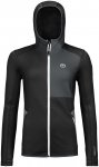 Ortovox Damen Fleece Hoodie Jacke (Größe S, schwarz)