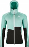 Ortovox Damen Fleece Rib Hoodie Jacke (Größe S, tuerkis)