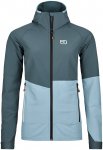 Ortovox Damen Punta Berrino Hoodie Jacke (Größe L, grau)
