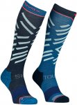 Ortovox Damen Ski Tour Long Socken (Größe 39 , blau)