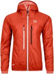 Ortovox Damen Swisswool Piz Boè Jacke (Größe XS, rot)