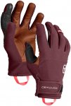 Ortovox Damen Tour Light Handschuhe (Größe L, rot)