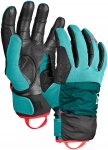 Ortovox Damen Tour Pro Cover Handschuhe (Größe XS, tuerkis)