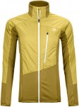 Ortovox Damen Westalpen Swisswool Hybrid Jacke (Größe M, gelb)