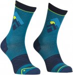 Ortovox Herren Alpine Light Comp Mid Socken (Größe 45 , blau)