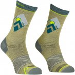 Ortovox Herren Alpine Light Comp Mid Socken (Größe 39 , gelb)