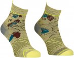 Ortovox Herren Alpine Light Quarter Socken (Größe 39 , gelb)