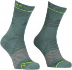 Ortovox Herren Alpine Pro Comp Mid Socken (Größe 42 , gruen)
