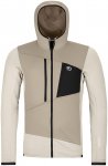 Ortovox Herren Fleece Grid Hoodie Jacke (Größe XL, beige)