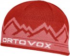 Ortovox Peak Mütze (Größe ONE SIZE, rot)