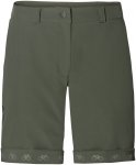 Vaude Damen Cyclist Radhose kurz (Größe XS, oliv)