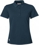 Vaude Damen Essential Polo T-Shirt (Größe XXL, blau)