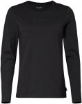 Vaude Damen Logo Longsleeve (Größe S, schwarz)