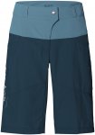 Vaude Damen Qimsa MTB Hose kurz (Größe S, blau)