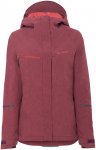 Vaude Damen Yaras Warm Rain Jacke (Größe S, rot)