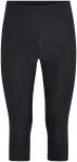 Ziener Damen Nucia X-Function Radhose 3/4 (Größe XS, schwarz)