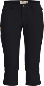 Fjällräven Abisko Capri Trousers Frauen Gr. 36 - Trekkinghose - schwarz