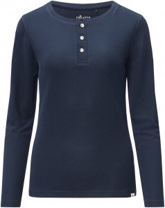 FRILUFTS Awaroa Longsleeve Frauen Gr. L - Langarmshirt - blau