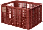 Basil Crate L Fahrradkiste 40 Liter terra red
