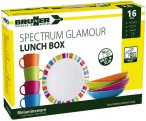 Brunner Lunch Box Geschirrset 16-teilig spectrum