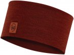 Buff Merino Wide Headband solid sienna