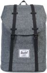 Herschel Retreat Backpack raven crosshatch/black rubber