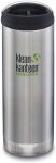 Klean Kanteen TKWide Vacuum Insulated mit Café Cap 473 ml brushed stainless
