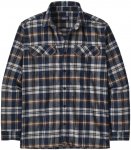 Patagonia Mens L/S Organic Cotton MW Fjord Flannel Shirt fields-new navy XXL